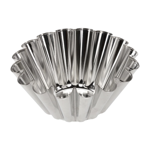 23 cm-es bábforma ónozott lemezből