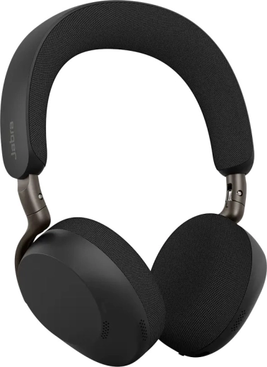 Jabra Evolve3 75 UC vezeték nélküli fejhallgató Link 390c adapterrel, fekete