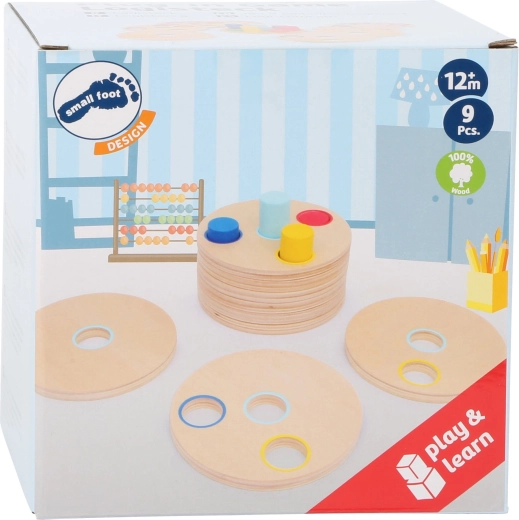 Small Foot fa logikai kirakó gyerekeknek