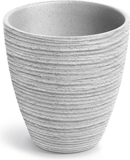 Defora virágtartó, 40 cm, beton szürke