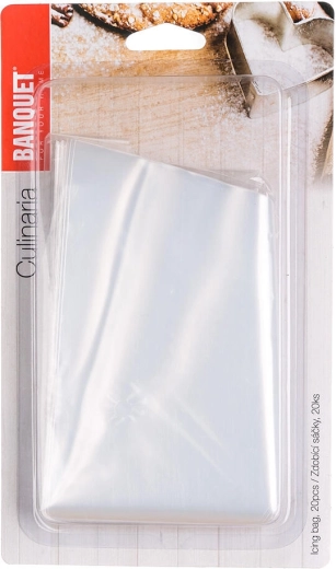 Cukrász habzsák 30 cm, PE – 20 db