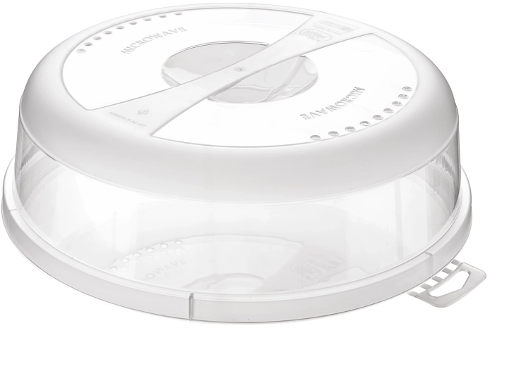 Mikrohullámú sütőhöz való fedő, 24,5 cm, BPA-mentes