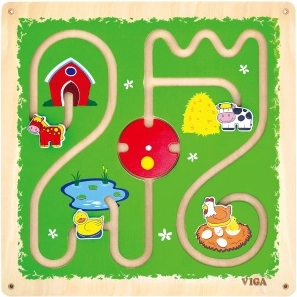 Fa fali labirintus – állatkák