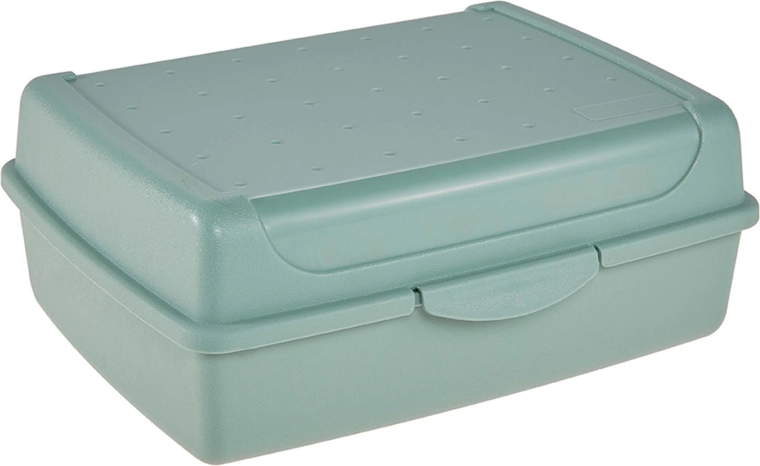 Skandináv zöld uzsonnás doboz 30 × 20 × 8,5 cm
