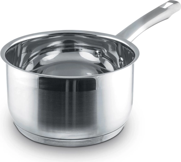 Lamart Prestige rozsdamentes acél nyeles lábas, 18 cm, 2,5 l