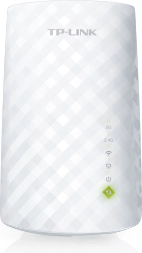 TP-Link RE200 két­sávos Wi‑Fi jelerősítő AC750 Ethernet porttal