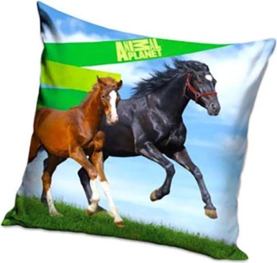 Animal Planet lovas párnahuzat 40 × 40 cm