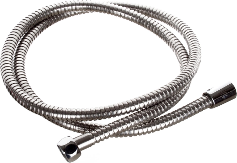 Zuhanycső 150 cm műanyag/rozsdamentes 1/2