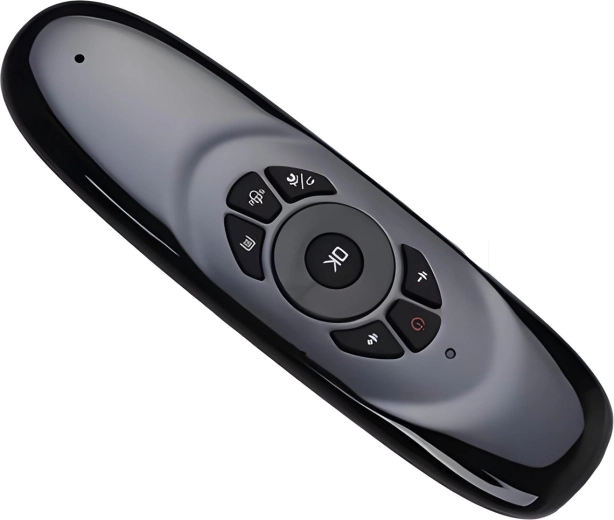 3 az 1-ben vezeték nélküli billentyűzet Smart TV-hez MT10-Remote (air mouse, 2,4 GHz, RGB háttérvilágítás) - 1 db
