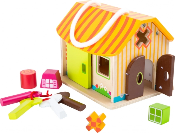 Small Foot Válogató házikó fészer