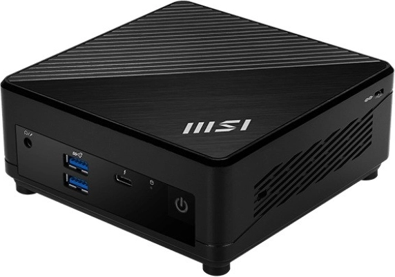 Mini PC MSI Cubi 5 operációs rendszer nélkül Intel Core 3 100U-val, UHD grafikával, Wi‑Fi‑vel és Bluetooth-szal, fekete
