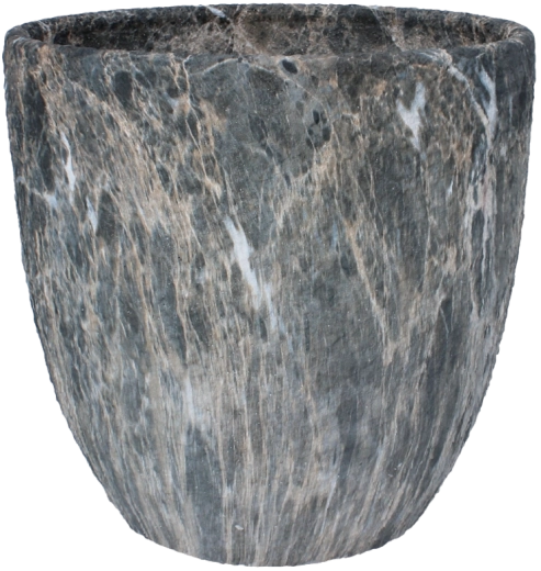 Márványhatású kerámia kaspó 30,5 cm