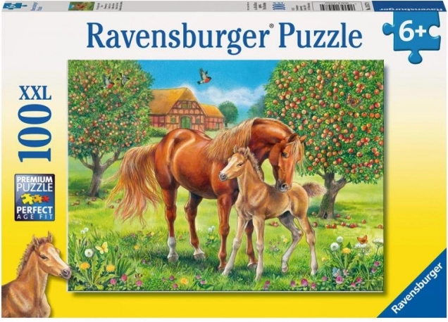 Puzzle Lovak a legelőn XXL