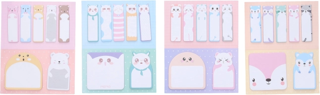 Öntapadós jegyzettömb állatokkal