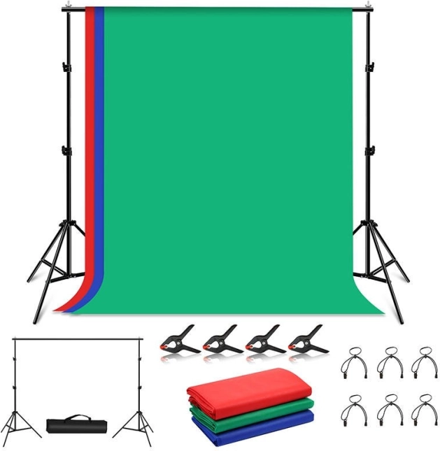 Fotó háttér Puluz 2x2 m három változattal