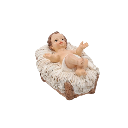 Karácsonyi figura: Kisjézus a betlehembe (multipack 4 db)
