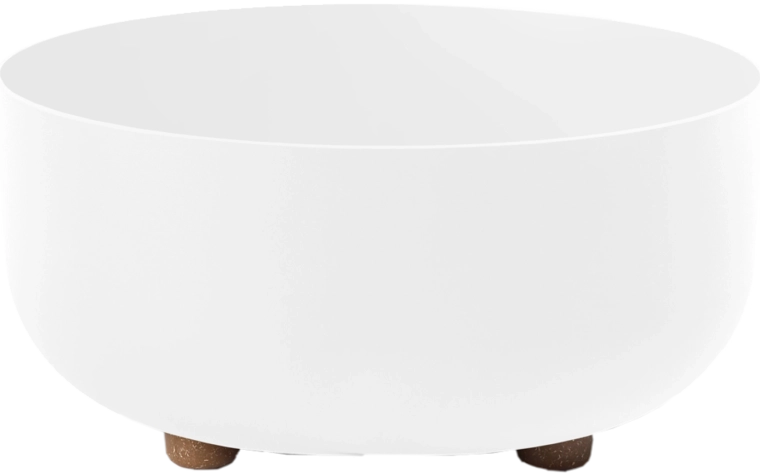 Sofia virágtál 30 cm fehér