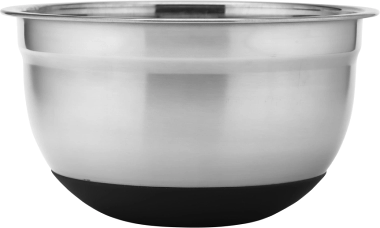 AltomDesign rozsdamentes konyhai tál csúszásgátló szilikon alappal 20 cm