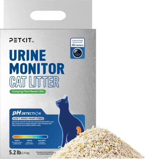 Petkit Urine Monitor – csomósodó növényi alom pH-indikációval - 1 db