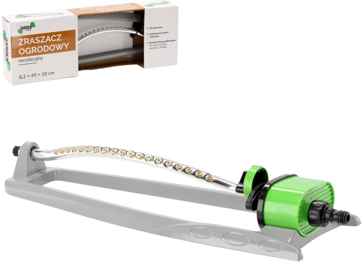 Oszcilláló gyepöntöző 8,2 × 49 × 18 cm