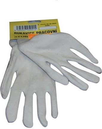 Finom pamut TIT kesztyű rugalmas mandzsettával