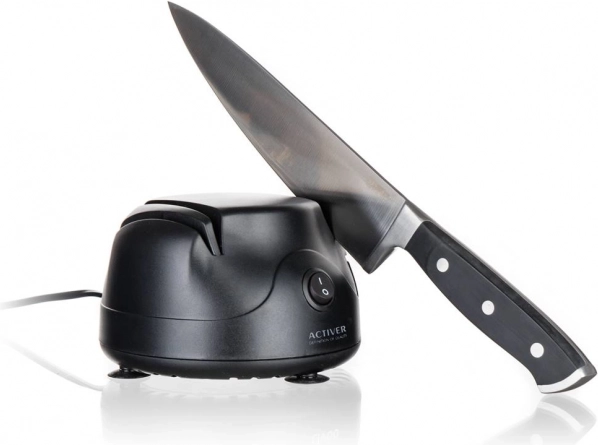 Elektromos késélező 60 W, 14 cm, fekete