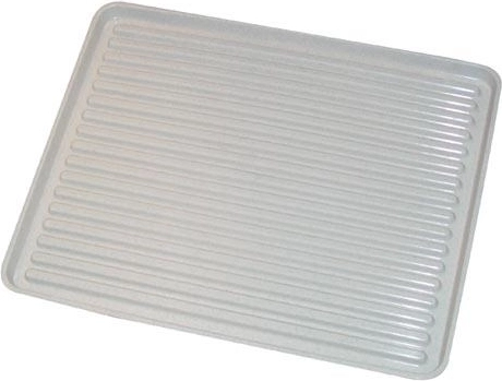 Edényszárító 50 × 40 cm műanyag, gránitszürke