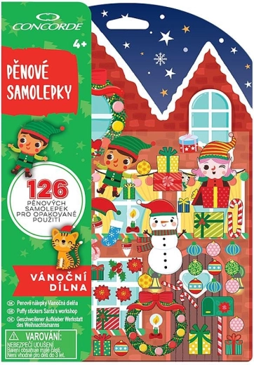 CONCORDE karácsonyi műhely habmatricák