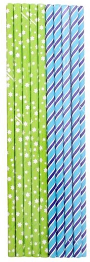 TORO papír szívószálak, 21 cm, 16 db