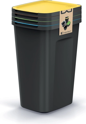 Compacta Q Flap Plus szelektív kukaszett 4×50 l