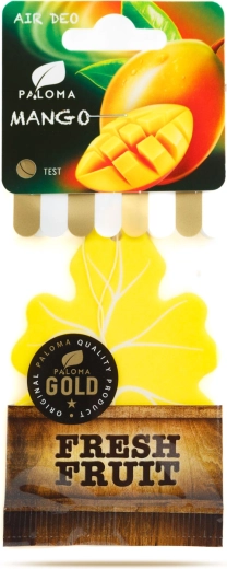 Paloma Gold Fresh Fruit Mango függő autóillatosító