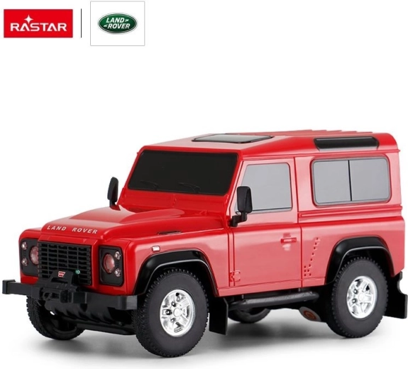 Távirányítós Land Rover Defender R/C 1:24 méretarányban – Piros