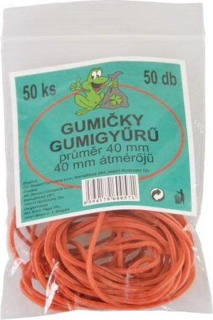 Gumigyűrűk 40 mm (50 db)