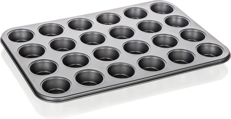 Culinaria mini fánk sütőforma 24 db, tapadásmentes, 37,8 × 26 × 2 cm