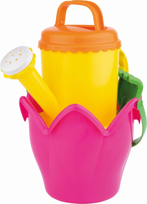 Androni homokozó szett tulipán 38 cm