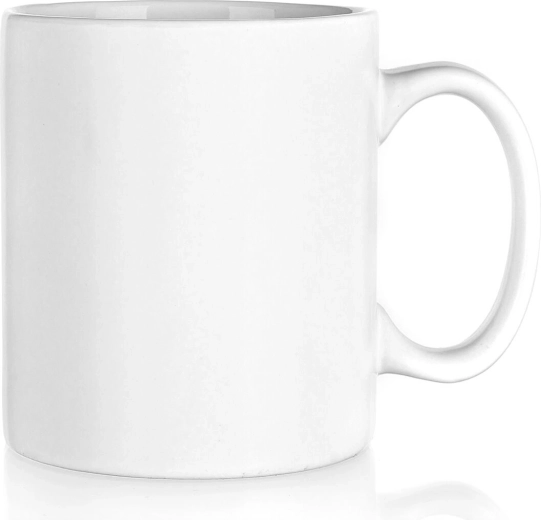 Kerámia bögre 350 ml matt fehér