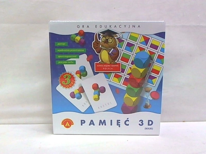 3D Memória maxi – térbeli játékok készlete