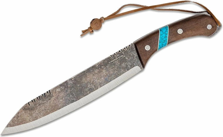 Condor Blue River machete 25,4 cm bőr tokban