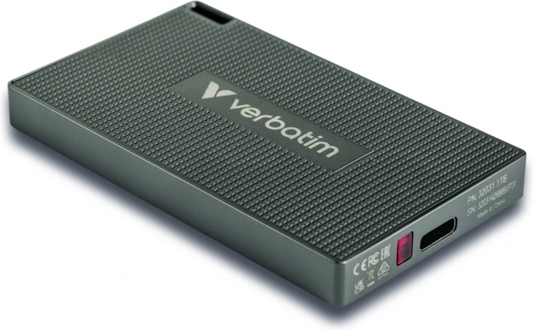 Verbatim Metal Mini külső SSD 512 GB USB‑C