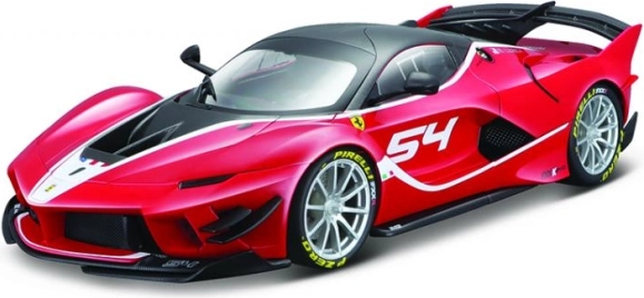 Bburago 1:18 Ferrari Signature sorozat FXX-K EVO No.54 (piros)