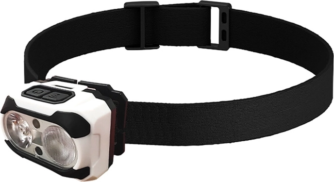 SUPERFIRE HE10 fejlámpa USB‑C-vel, 550 lm, kettős LED és piros fény