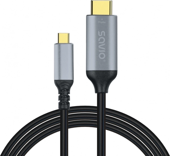 USB-C HDMI kábel Savio 3m v2.0b