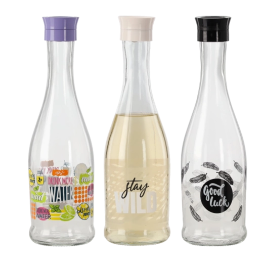 GALA 1 l üveg karafa parafadugós zárással