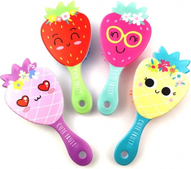 Gyerek hajkefe kék nyéllel