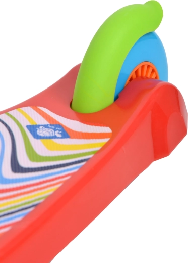 Schildkröt Little háromkerekű gyermek roller piros