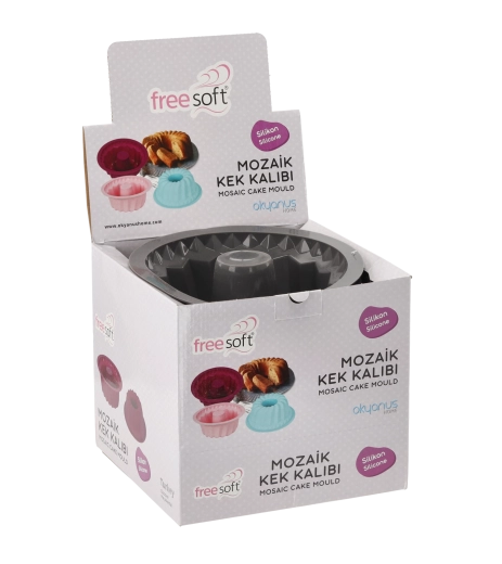 Sütőforma szilikonból, kuglóf 23 cm