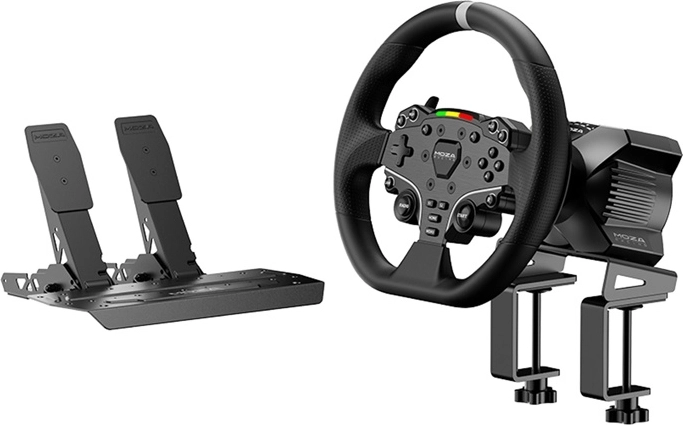 MOZA Racing R3 verseny szimulátor készlet ES kormánnyal és SR-P Lite pedálokkal PC-hez