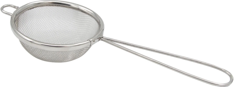 Rozsdamentes teaszűrő 7 cm