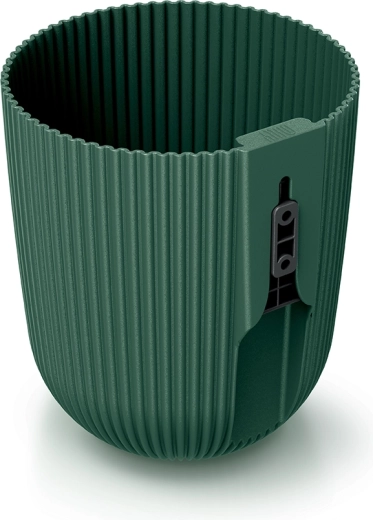 Milly Wall fali virágtartó, 14,6 cm – sötétzöld