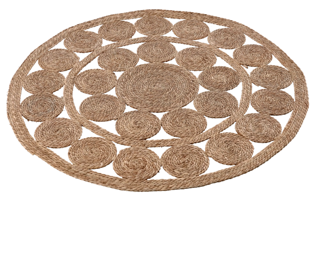 Kerek tengeri fű padlószőnyeg 120 cm